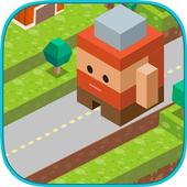 Road Block Man icon