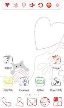Love my kitty Launcher Theme screenshot 1