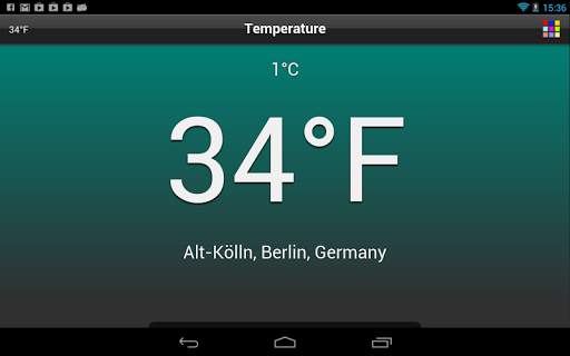 Temperature screenshot 10
