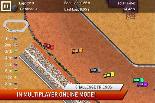 Dirt Racing Sprint Car Game 2 screenshot 3