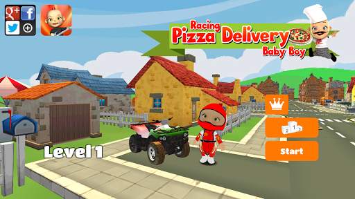 Racing Pizza Delivery Baby Boy screenshot 2