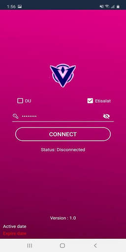 vpro vpn screenshot 1
