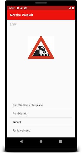 Norwegian Traffic Signs screenshot 2