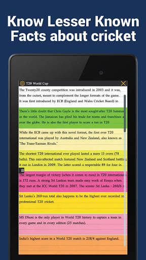 Cricket Facts of T20, Worldcup screenshot 7
