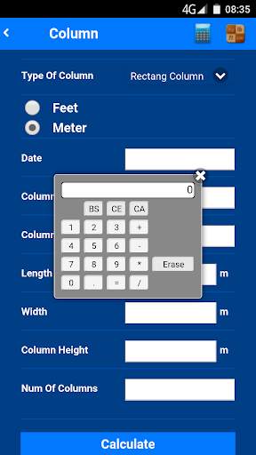 Civil Quantity Estimator screenshot 4