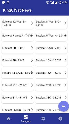 Eutelsat Frequency List screenshot 3