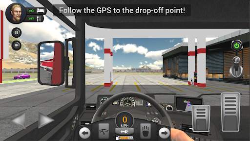 Real Truck Driving Simulator screenshot 7