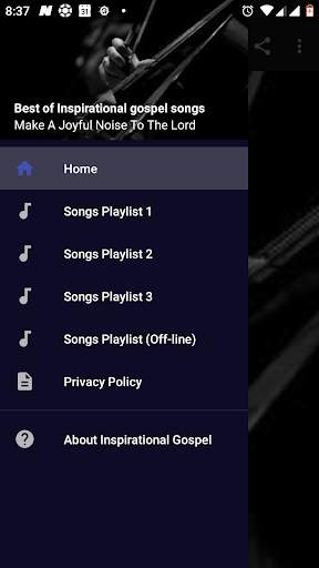 Inspirational Gospel songs (offline) screenshot 1