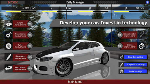 Rally Manager Mobile Free screenshot 1