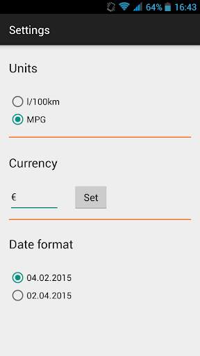 Petrol calculator screenshot 6