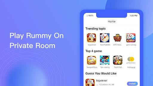 Rummy Club-India online mobile free card games app screenshot 2
