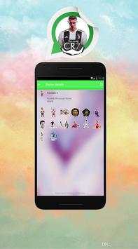 New Ronaldo Stickers for Whatsapp screenshot 2
