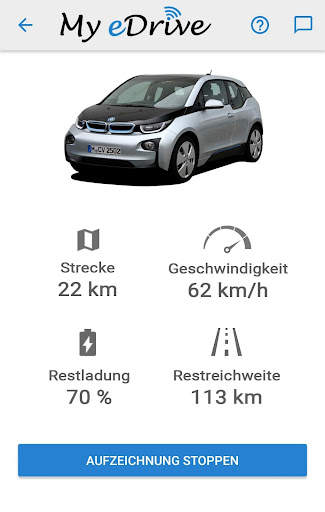 My eDrive screenshot 2