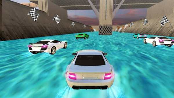 Extreme Water Car Race - Impossible Tracks Racing screenshot 2