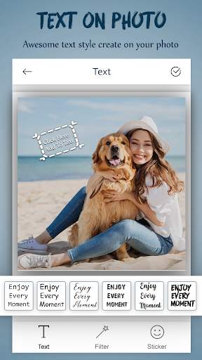 Text On Photo : Typo Type Text Photo Editor screenshot 1