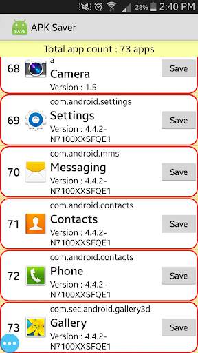 APK Saver screenshot 1