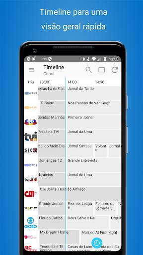 TV listings Portugal CisanaTV  screenshot 1