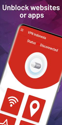 VPN Indonesia - get free Indonesia IP - VPN ‏⭐🇮🇩 screenshot 1