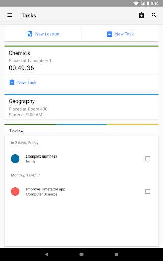 Timetable screenshot 11
