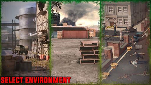 Sniper Zombie Games Offline 3D screenshot 3