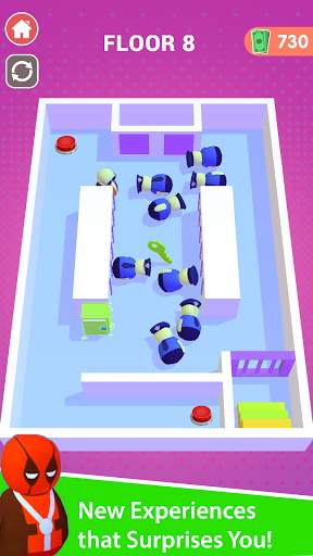 Johhny Man - Wobble Escape Master Games screenshot 2