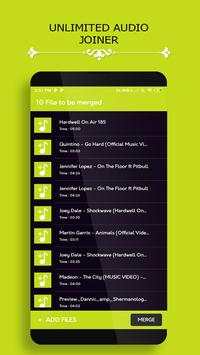 MP3 Merger : Audio Joiner screenshot 1