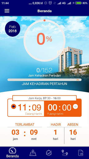 Aplikasi Presensi Perum BULOG screenshot 2