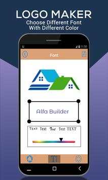 Logo Maker LogoGenerator LogoCreator LogoDesigner 4 تصوير الشاشة