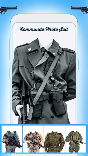 Commando Photo Suit screenshot 2