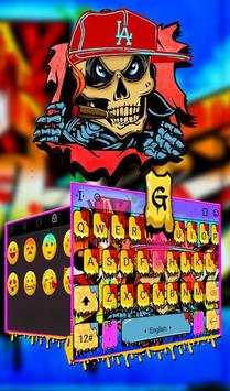 Live 3D Skull Monster Keyboard Theme screenshot 5