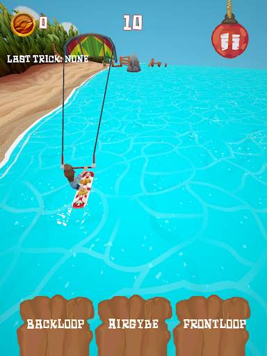 Kite Game - Daredevil Dan Flexifoil Kitesurf Sport screenshot 10