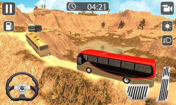 Hill Bus Driving 3D - Bus Expert Simulator 2019 screenshot 2