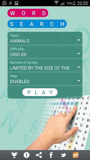 Word Search Free screenshot 1