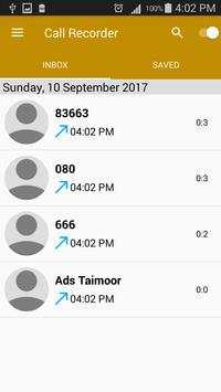 Auto Call Recorder 2018 screenshot 2