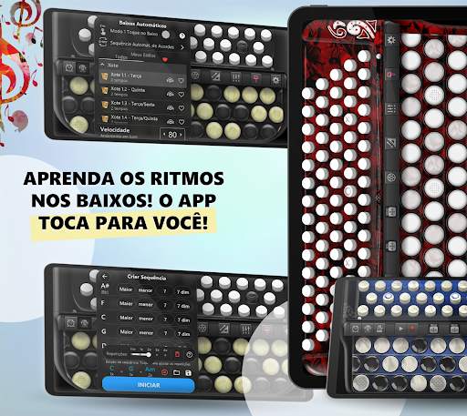 Acordeon Cromático de Botões screenshot 12