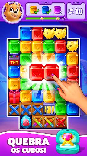 Jewel Match Blast－Jogo Offline screenshot 1
