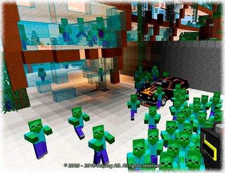 Zombie Apocalypse Mod Minecraft screenshot 1
