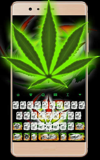 Weed Keyboard Theme screenshot 1