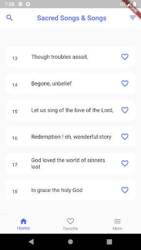 Sacred Songs and Solos screenshot 1