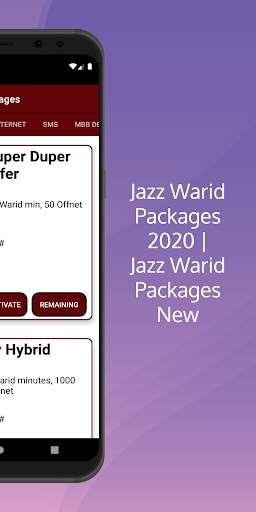 Jazz Warid Packages 2021 | Jazz Warid Packages New screenshot 8