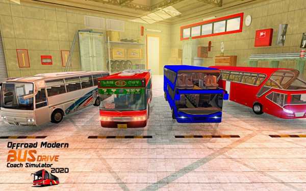 Offroad Modern Bus Drive:Coach Simulator 2020 screenshot 3