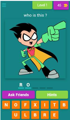 Teen Titans Go Quiz screenshot 1