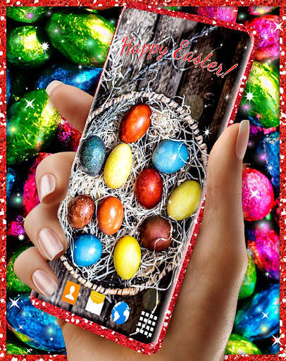 Easter Live Wallpaper 🐰 Egg and Rabbit 4K Themes скриншот 7