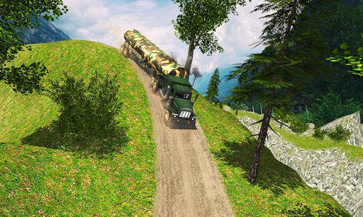 Uphill Offroad Army Oil Tanker скриншот 4