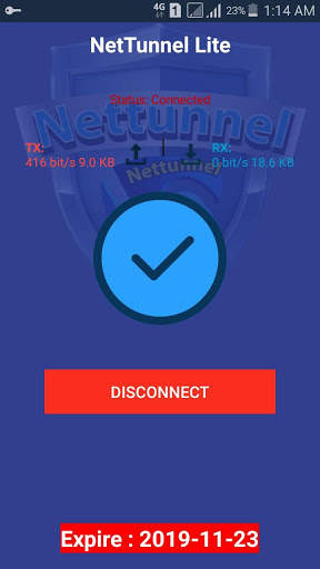 Nettunnel lite screenshot 4