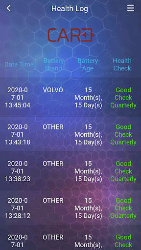Car  Battery Sensor screenshot 4