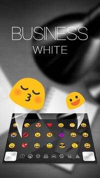 Business White Keyboard screenshot 3