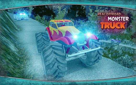 Extremely Off Road  Angry Monsters Truck Simulator screenshot 4