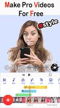 video editor for android - video maker screenshot 1