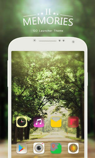 Memories GO Launcher Theme screenshot 1